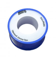 Лента ФУМ PTFE 19ммх0,12ммх15м катушка среда: вода SantechSystems