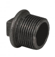 Заглушка чугун Ду 15 (1/2") НР Fittex PLUS
