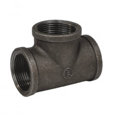 Тройник прямой чугун Ду 65 (2 1/2") ВР/ВР Fittex PLUS
