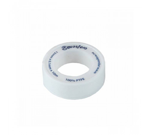 Лента ФУМ PTFE 6020 12ммх0,1ммх10м катушка среда: вода Aquasfera 6020-02