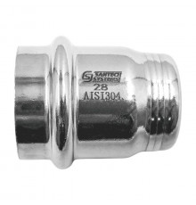 Заглушка сталь нерж AISI 304 Дн 15 пресс FS150 SantechSystems